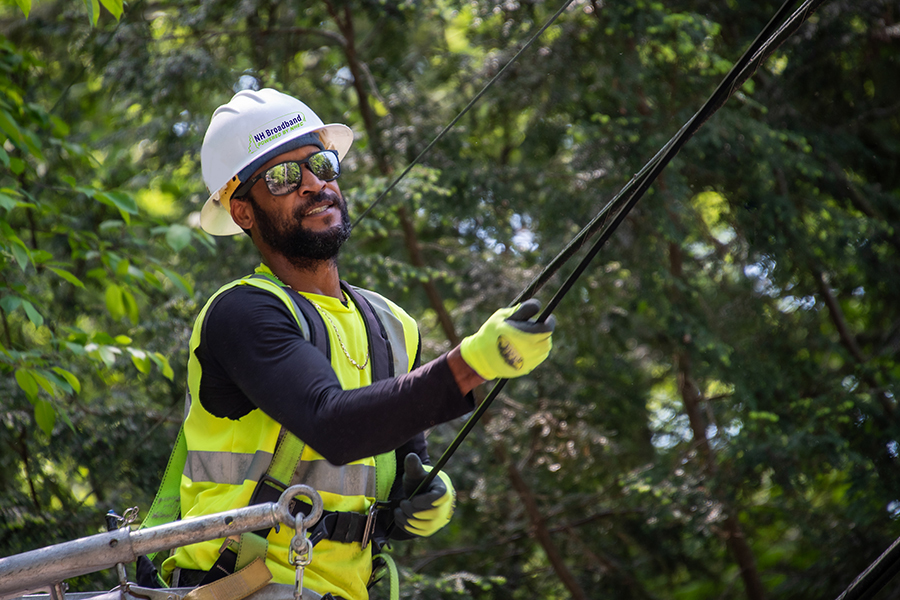 Broadband Construction Worker