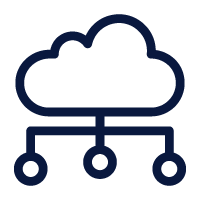 icons internet plan features Cloud Usage - 1